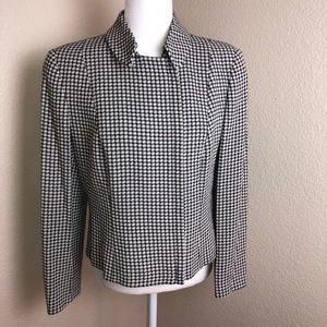 Giorgio Armani LE Collezioni 10 Moto Jacket Gray